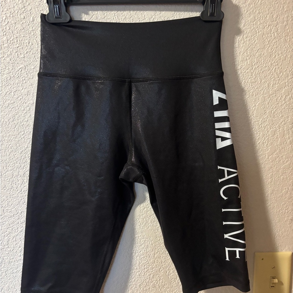 ZYIA Black Active Shorts